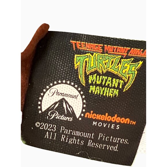 Mattel Teenage Mutant Ninja Turtles Raphael Plush Soft Toy Collectible 2023 Lice - Picture 9 of 12